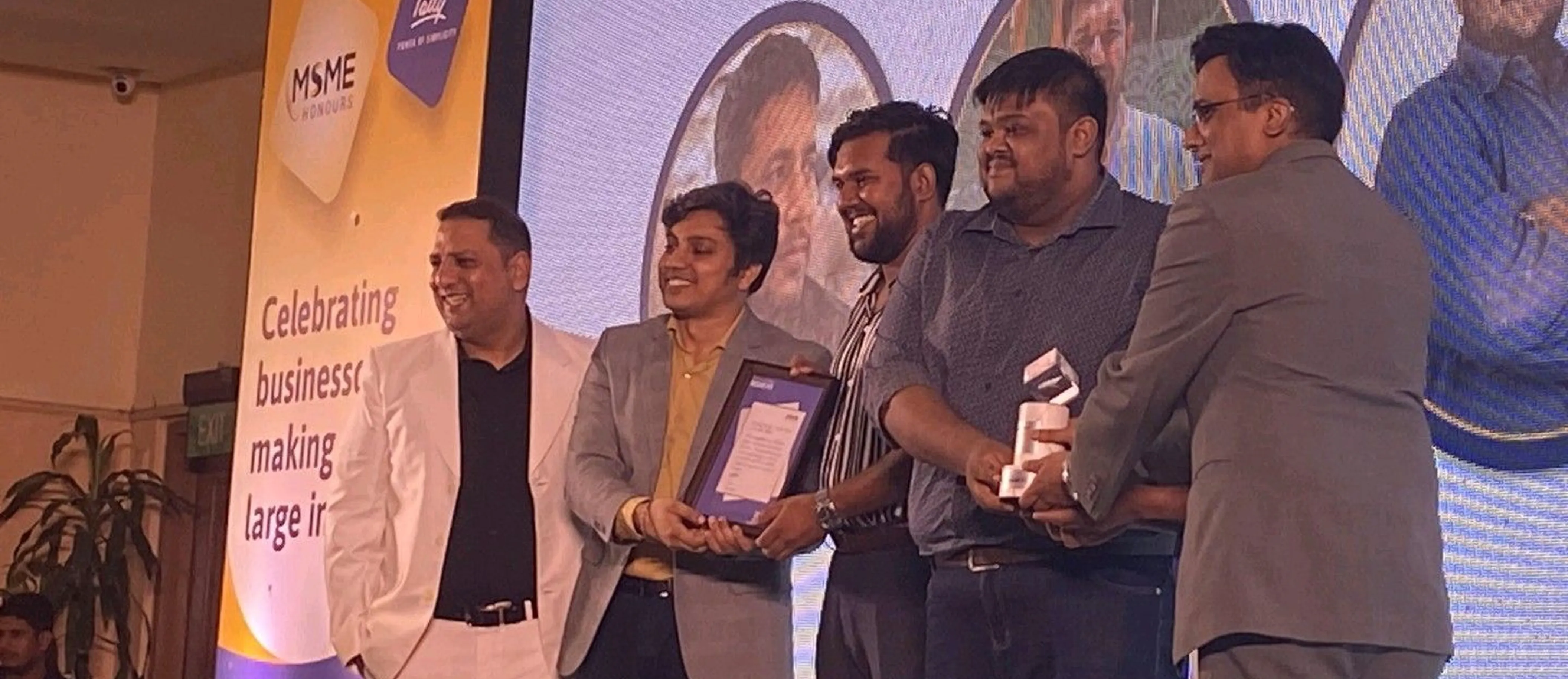 Next Generation Icon Award in MSME Honours presented